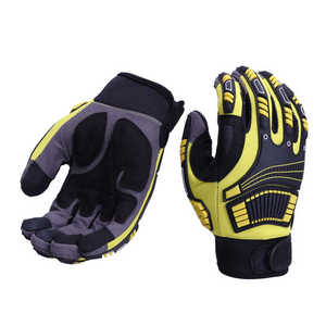 Gants de sécurité mécaniques résistants aux chocs, dernière conception, protection des mains en cuir industriel, gants de travail résistants aux coupures pour mécaniciens - Product Image 2