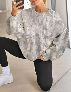 Women sweatshirt with full sleeves <b>thick</b> warm fleece soft design perfect for street and casual wear - Product Image 3