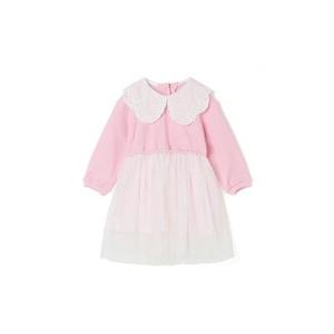 Vestido Estilo Coreano OZKIZ para Niñas, Moda Infantil al por Mayor para 2-6 Años, Primavera/Otoño, Decorado con Volantes - Product Image 1
