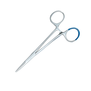 Pince hémostatique droite à usage unique de 5 pouces en acier inoxydable allemand à verrouillage manuel pour salle chirurgicale - Product Image 3