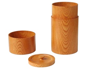 Hard Dark Wooden Canister <b>Set</b> of 1 For <b>Sugar</b>, <b>Coffee</b>, <b>Tea</b> &home storage Kitchenware Accessories & Wood Storage Jar Dinnerware - Product Image 3