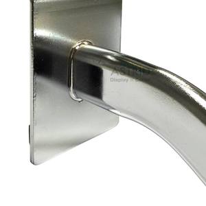35CM 10 balls Garment rack slatwall slat <b>wall</b> slopped <b>display</b> clothes arm for store clothing <b>display</b> - Product Image 4