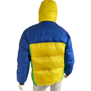 Veste d'hiver pour homme, design personnalisé OEM, nouvelle mode, veste matelassée en duvet, chaude, respirante, avec capuche, pour l'hiver - Product Image 5