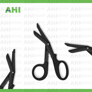 Tijeras de Trauma Médicas Manuales de Alta Calidad AHI con Mango de Plástico, Certificación CE Clase I para Cirujanos y Enfermeras - Product Image 5