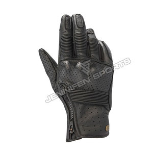 Gants de moto en cuir véritable personnalisés OEM avec protection carbone pour la conduite, la course et le motocyclisme - Product Image 3