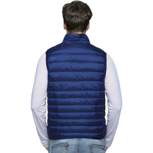 Chaleco Acolchado Ligero para Hombre, Chaqueta de Invierno sin Mangas, Proveedor Mayorista OEM ODM, Chaleco Acolchado para Hombre - Product Image 3