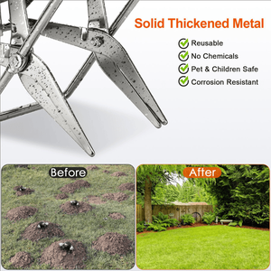 Potente Trappola per Topolini in Metallo Impermeabile, Facile da Installare, con Eliminazione Istantanea e Sicura, Controllo Umano dei Parassiti per Prato e Animali Domestici - Product Image 6