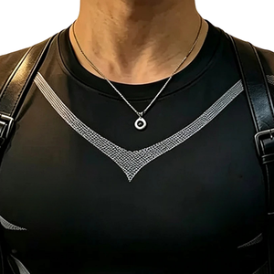 Mens Black Compression <b>Tank</b> <b>Top</b> Sleeveless Athletic Gym Training Shirt Quick Dry Breathable Stretch Fit Sports Workout XL - Product Image 6