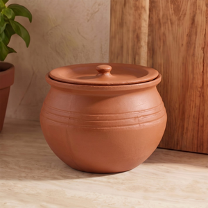 Bol en terre cuite artisanal, vaisselle rustique traditionnelle, pot fait main pour la cuisine, la table à manger, la décoration de la maison - Product Image 1