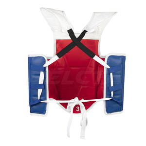 เสื้อเกราะป้องกันอกสำหรับมวย MMA สีพื้น ราคาถูก น้ำหนักเบา - Product Image 2