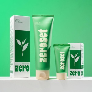 [ZEROSET] Nettoyant moussant exfoliant au thé vert Zeroset 120g – Sensation de fraîcheur et de propreté longue durée – Formule nettoyante - Product Image 4