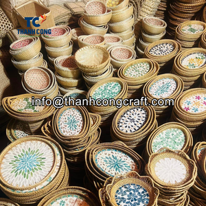 Posavasos de madreperla y posavasos de plato de copa de madreperla artículos calientes con alta calidad y precio al por mayor competitivo - Product Image 3