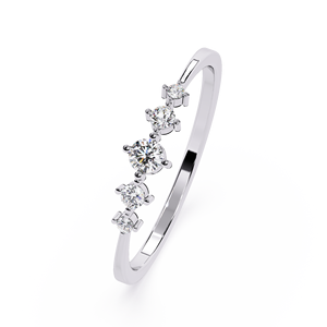 Bijoux Loista avec diamant cultivé en laboratoire certifié GIA IGI CVD VVS, anneaux en or massif, bague de fiançailles, bijoux pour femmes - Product Image 2