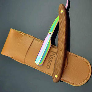 ด้ามจับมีดโกนแบบพับได้สำหรับช่างตัดผม ด้ามจับมีดโกนสำหรับโกนหนวด - Product Image 4