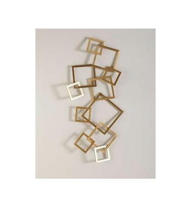 Jarrón de Pared Metálico Moderno Personalizado y Arte Colgante con Patrón Abstracto, Decoración para Hogar, Salas de Estar y Hoteles - Product Image 3