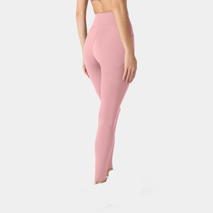 Nouveautés : Leggings de yoga simples à taille haute pour femmes, de haute qualité, extensibles dans quatre directions, séchage rapide, en Spandex/Nylon avec élasticité accrue - Product Image 2