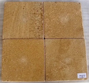 Dalles et carreaux en pierre naturelle de grès doré asiatique, durables, pour l'architecture de style patrimonial - Product Image 3