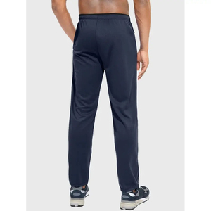 Pantalones deportivos personalizados 100% algodón para hombre, color y logotipo personalizados, pantalones de chándal para uso en exteriores. - Product Image 2