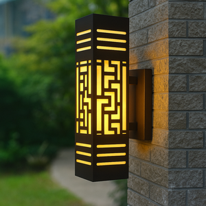 Applique murale Vietnam AC 220V (± 10%) CM Décor acier/inox Salon / Chambre / Couloir Lumière constante 3500K (Blanc chaud) LED - Product Image 1