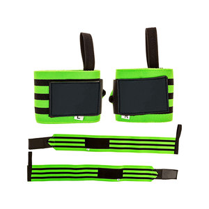 Bandes de maintien pour poignets avec logo personnalisé pour la musculation, la gym, le fitness, la musculation, les entraînements, sangles de soutien réglables, vente en gros OEM - Product Image 1