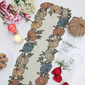 Mantel Individual con Cuentas Hecho a Mano, Decoración de Lujo para Comedor y Fiestas, Diseño Personalizable, Duradero, Antideslizante, Fácil de Usar, Artesanía MS, Pieza Única - Product Image 1