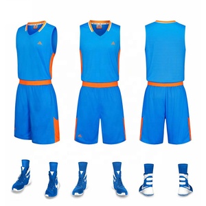 <b>Mens</b> Basketball Uniform <b>Set</b> Printed Sublimated Reversible Jerseys <b>Shorts</b> Breathable Lightweight Design for Teamwear School - Product Image 1