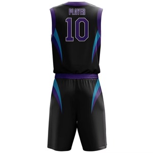 Basketball Practice Uniform Wholesale OEM Manufacturer Custom Logo Embroidery Lightweight Polyester Sports Apparel Supplier - Product Image 4
