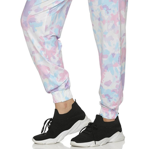 กางเกงจ็อกเกอร์ผ้าคอร์ดูรอยสำหรับผู้หญิง เอวสูง มีเชือกผูก ขอบเอวยางยืด ผ้าลายริ้ว ระบายอากาศได้ดี ผ้าฝ้าย เหมาะสำหรับฤดูหนาว - Product Image 5