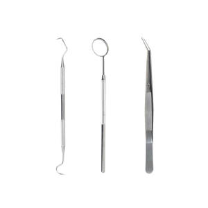Kit de Examen Dental, Espejo para Blanqueamiento Dental, Pinzas, Instrumentos de Diagnóstico Básico Dental, Juego de Instrumentos Dentales con Certificación CE por GS - Product Image 2