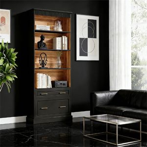 Estantería Vertical con Espacio de Almacenamiento para Libros - Product Image 1
