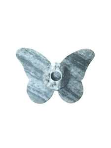 Sous-verre en marbre beige en forme de papillon, en pierre naturelle, pour table basse, table à manger, tasse à thé ou à café - Product Image 2