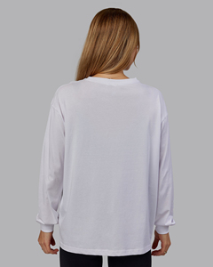 Camisetas extragrandes para mujer con hombros caídos, mangas cortas, estilo moderno, informal, holgado, tela suave, corte relajado, estilo cómodo, perfecto. - Product Image 6