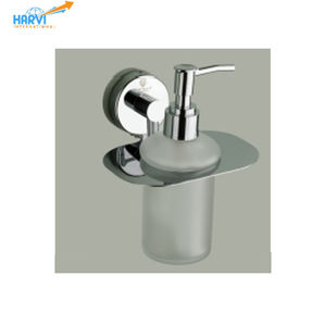 Achetez le distributeur de liquide manuel robuste Arion Collection avec un design moderne à fixation murale pour les hôtels, les salles de bain et les hôpitaux - Product Image 1