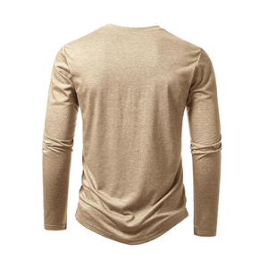 T-shirt décontracté à manches longues pour homme, grande taille, de haute qualité, pour homme, à manches longues - Product Image 6