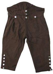 M.AFZAL PRODUCTS Men's High Waist Lightweight <b>Wool</b> Washed Equestrian Trousers Revolutionary Period Continental Style Trousers - Product Image 2