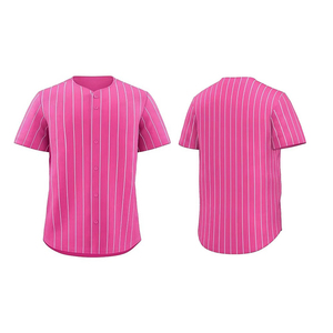เสื้อเบสบอลแบบกำหนดเองสำหรับทีมของคุณ พิมพ์ลายแบบ Sublimated ระบายอากาศได้ดี ผลิตจากโพลีเอสเตอร์ สำหรับผู้ใหญ่ ทรงปกติ แขนสั้น - Product Image 5