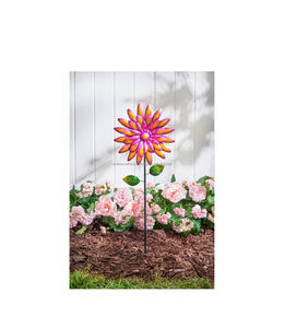 Estacas de jardín de metal de diseño personalizado para plantas de vivero, varillas de soporte de acero con recubrimiento en polvo resistente - Product Image 3