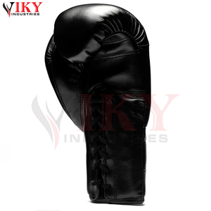 Nouveaux ensembles de boxe tendance en cuir véritable noir mat avec logo personnalisé, pour entraînement et sparring, incluant gants, casque et protections inguinales, à prix de gros - Product Image 6