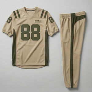 Personalized Full Set Sublimated American Football Uniforms Custom Logo Pattern American Football Gear for <b>Schools</b> - Product Image 1