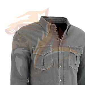 Fully Customized Men's Winter Streetwear <b>Denim</b> Jeans <b>Jacket</b> High Quality Waterproof & Breathable Wholesale Price - Product Image 4