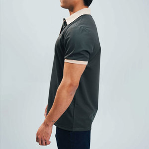 Camisas Casuales de Hombre de Manga Corta con Botones, Tallas Grandes, Color Personalizado, Transpirables, Servicio OEM, 100% Algodón - Product Image 6