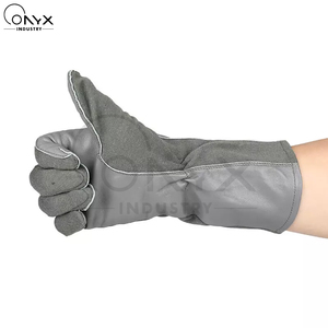 ถุงมือกันไฟ Nomex สำหรับนักบิน ทนความร้อน ป้องกันเปลวไฟ หนังแกะแท้ สำหรับงานยุทธวิธี การบิน และเจ็ท ขายส่ง - Product Image 4