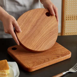 Planche à fromage en bois au design populaire, écologique, en bois d'acacia, ensemble de planches à découper pour charcuterie, planche à découper en bambou pour cuisine, vente en gros - Product Image 3