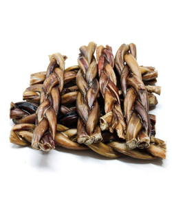 Os à mâcher tressés en buffle longue durée pour les mâcheurs très résistants – Bully Braids biologiques - Product Image 5