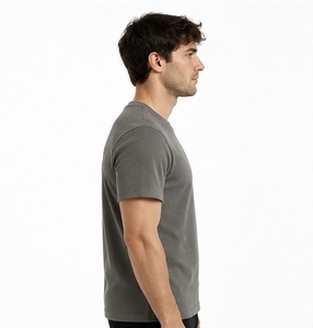 เสื้อยืดคอกลมแขนสั้นทรงปกติสำหรับผู้ชาย VALVA SPORTS VS-120 รุ่นขายดี ผลิตจากโพลีเอสเตอร์/คอตตอน พิมพ์ลายซิลค์สกรีน แห้งเร็ว - Product Image 3