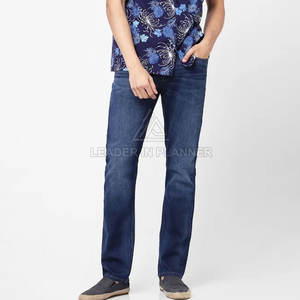 Pantalon en jean pour homme, taille entièrement personnalisable, vêtements d'hiver pour homme, jean uni, en vente en ligne - Product Image 5