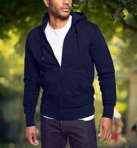 Sudadera con Capucha Casual EVERGREEN para Actividades al Aire Libre de Invierno, para Hombre, Lisa, 100% Poliéster, Fabricante India Tirupur - Product Image 1