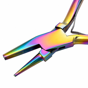 Pince à bec rond et concave Chroma, outil de précision pour la mise en forme de fils de bijouterie, ZetomedPro - Product Image 2