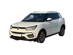 SUV compact d'occasion Tivoli blanc 2019, véhicule utilitaire sport 5 portes, voiture de tourisme, déplacement urbain, voiture d'occasion coréenne, voiture d'occasion - Product Image 1