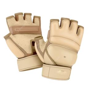 Guantes de Karate de cuero para niños y adultos Mitones de Taekwondo aprobados por competición para entrenamiento de artes marciales y práctica de punzonado - Product Image 1